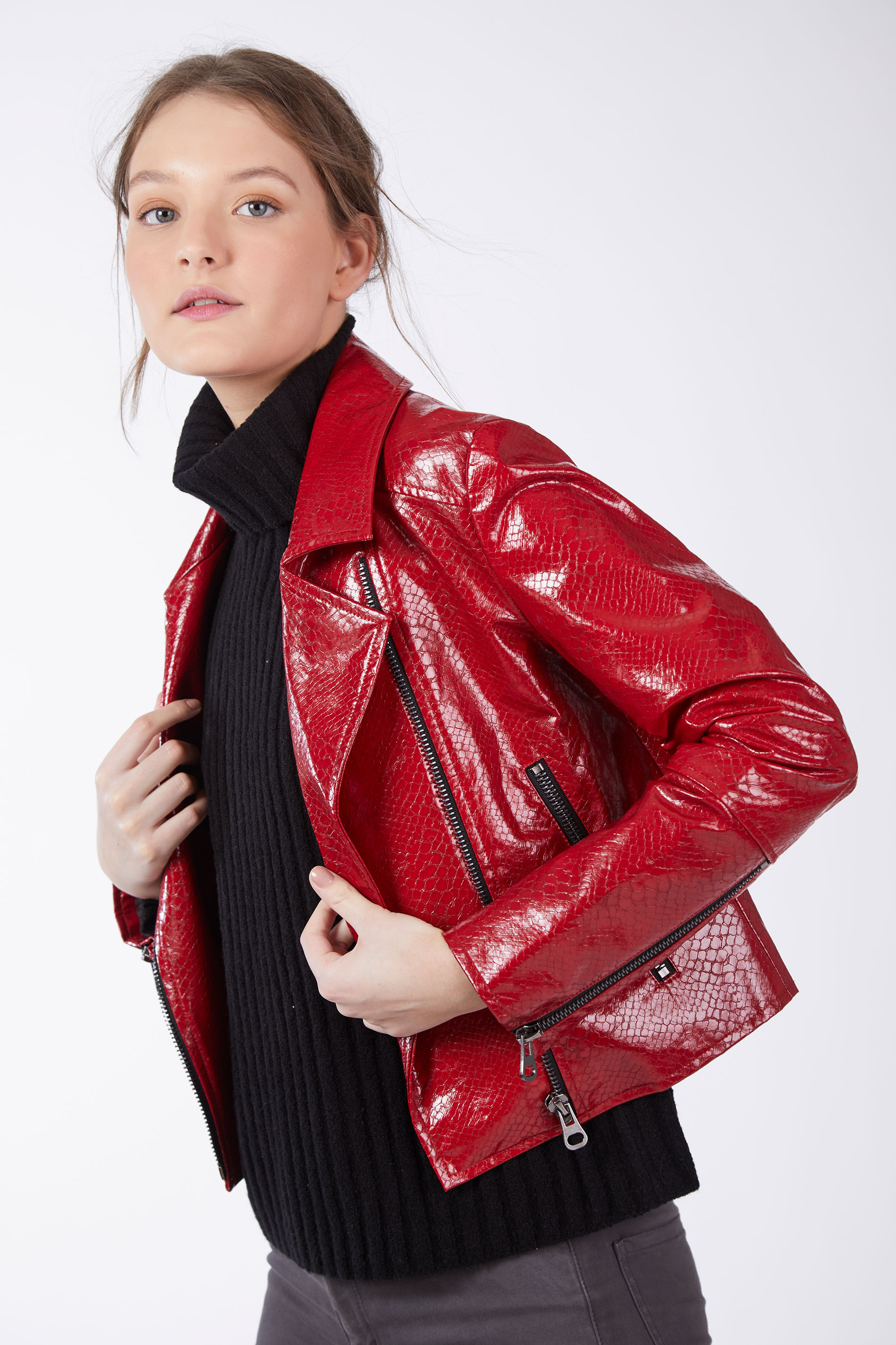 jaqueta perfecto black