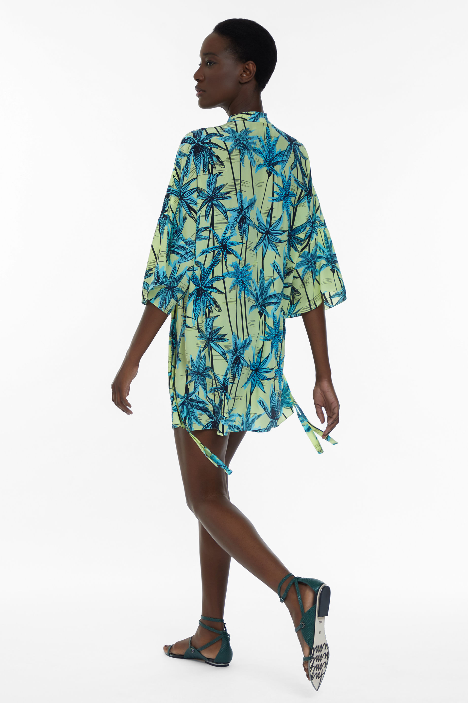 vestido curto animale