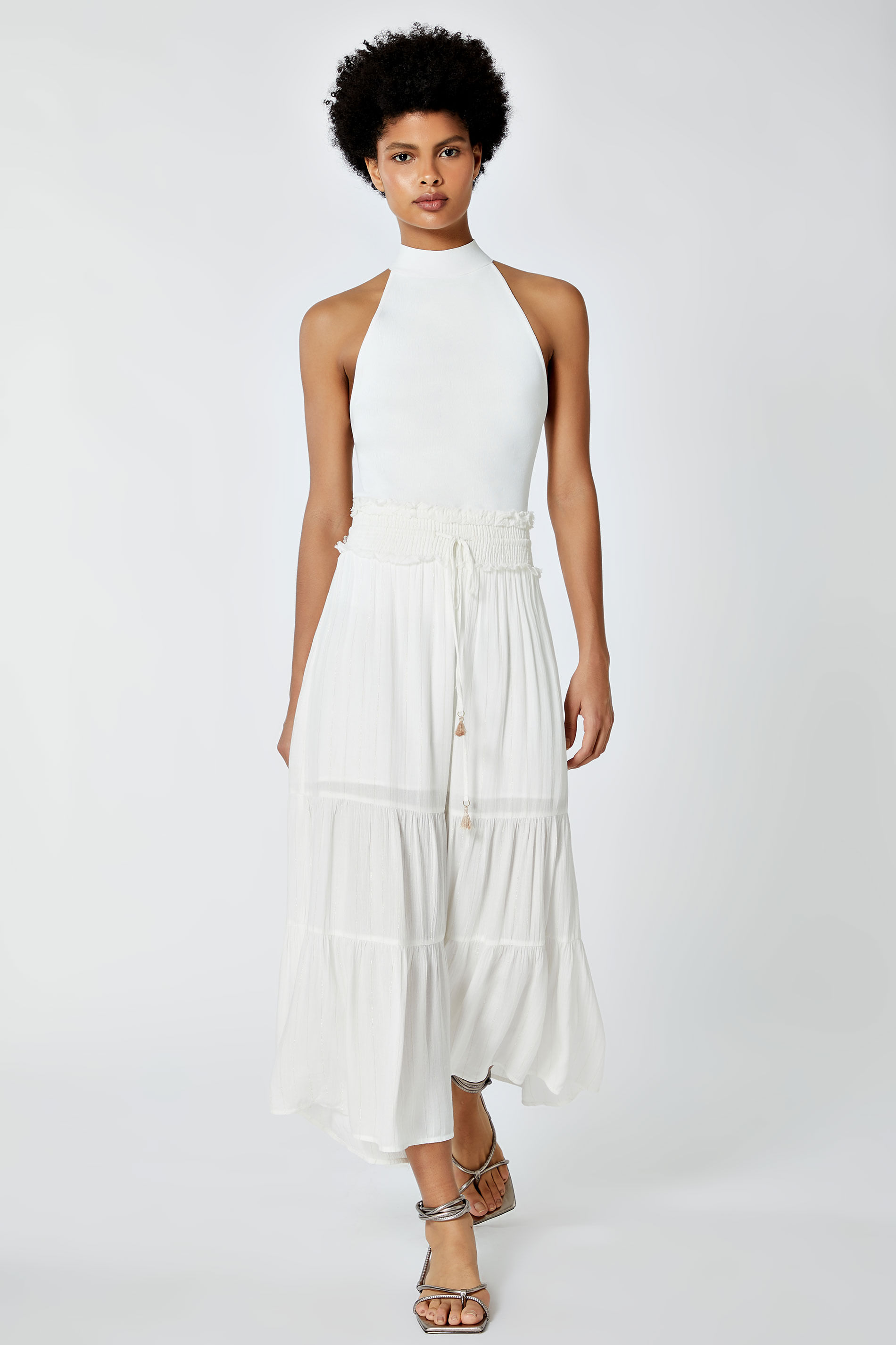 saia off white midi