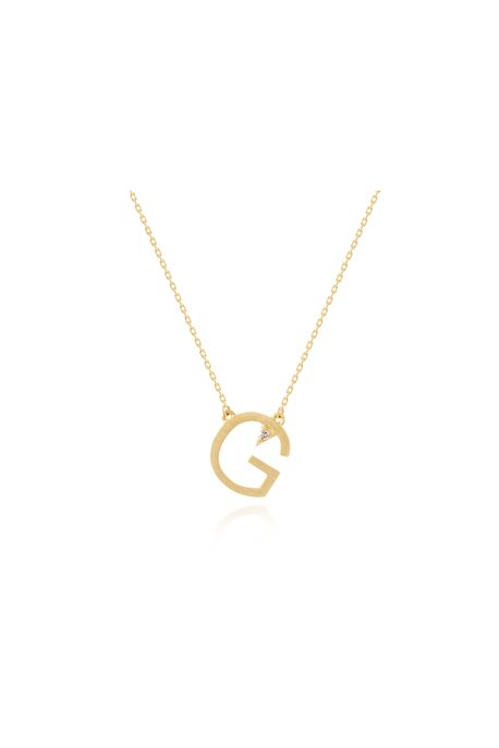 Colar Lettera g - U