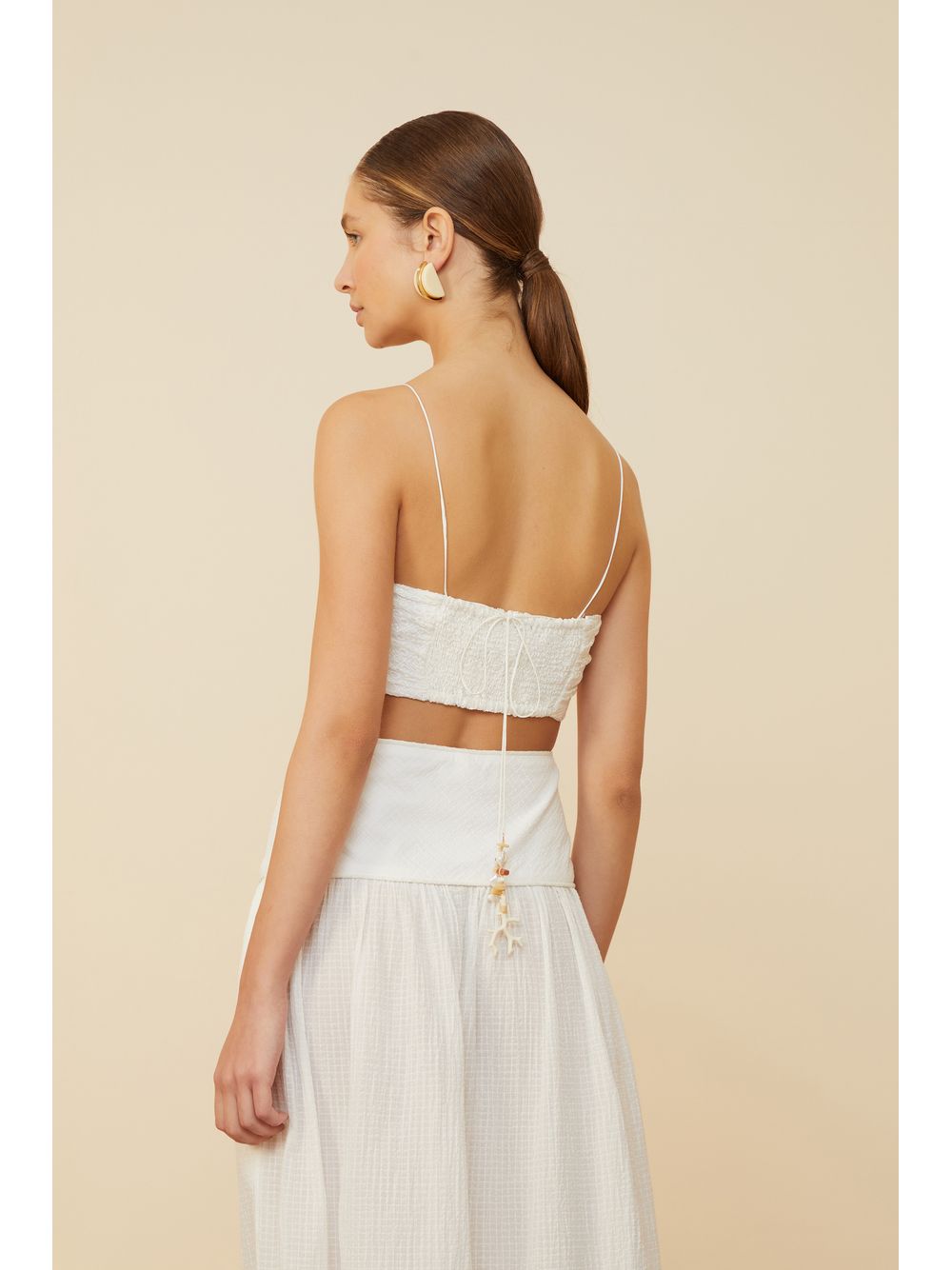 Animale — Top De Renda Off White