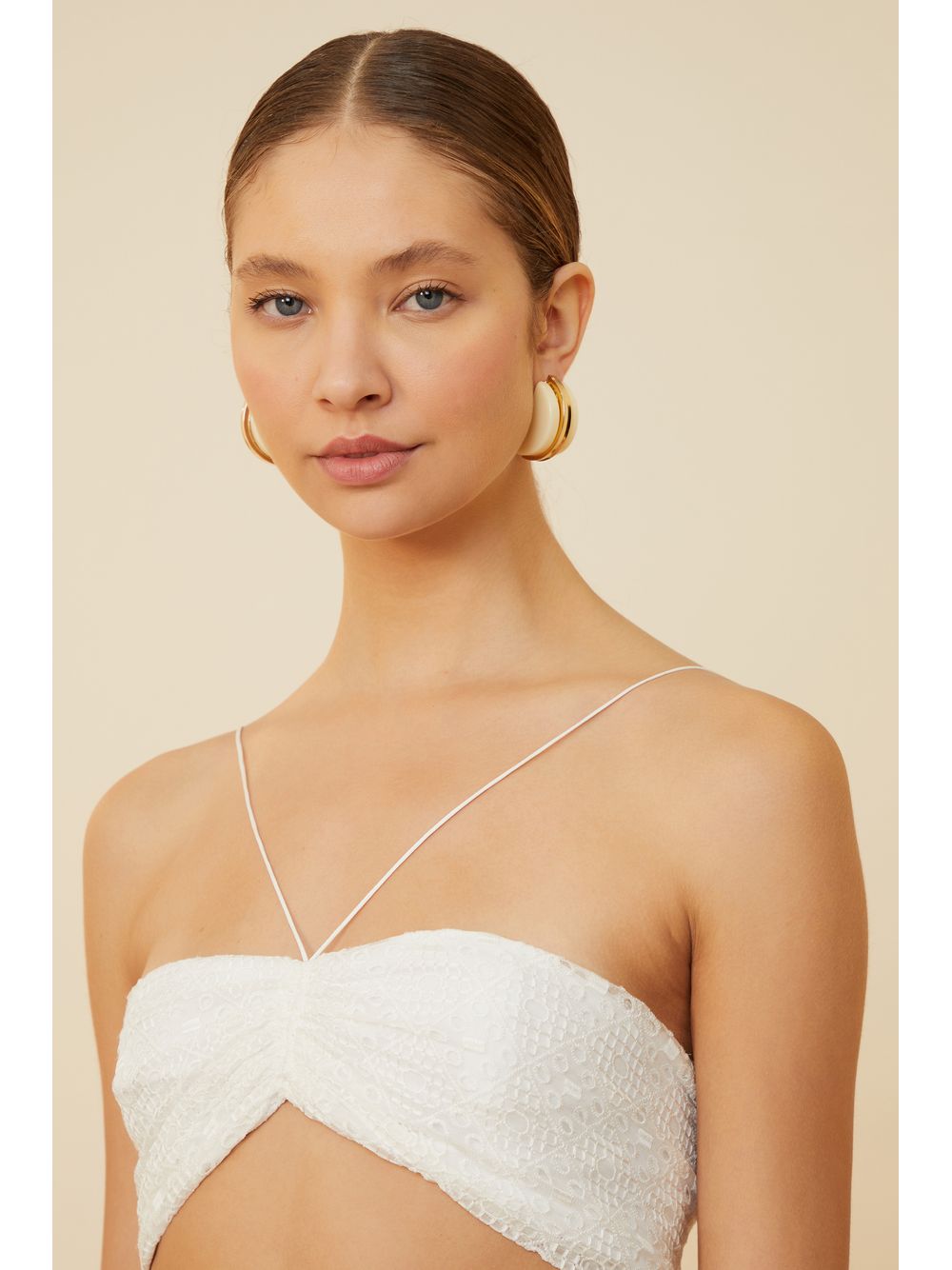 Animale — Top De Renda Off White