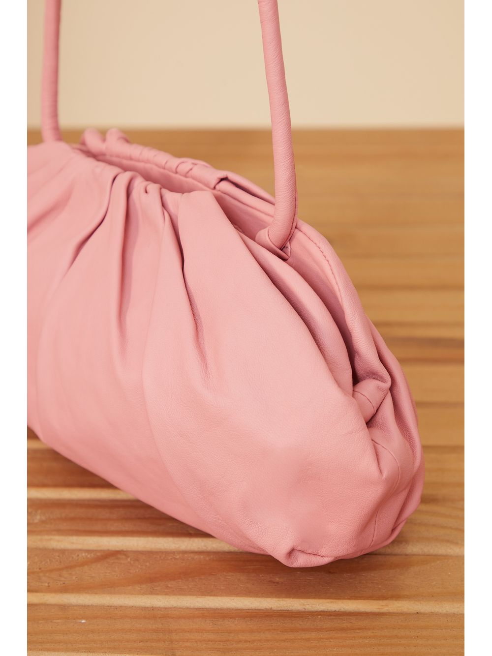 Animale — Bolsa De Couro Bucket Rosa