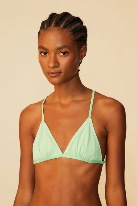 Soutien Tule Decote Nadador Verde Verde Vivo - P