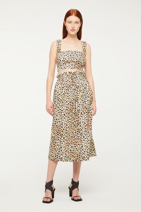 Top Cropped De Algodão Com Elásticos Estampado Est Onça Panthera p - 36