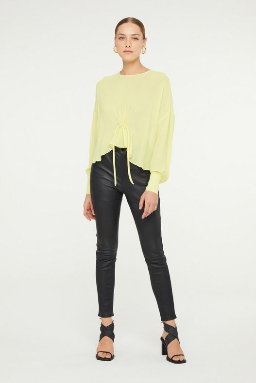 52133859_6263_2-TOP-DE-GEORGETTE-PESADO-AMARELO-LIME-MANGA-LONGA