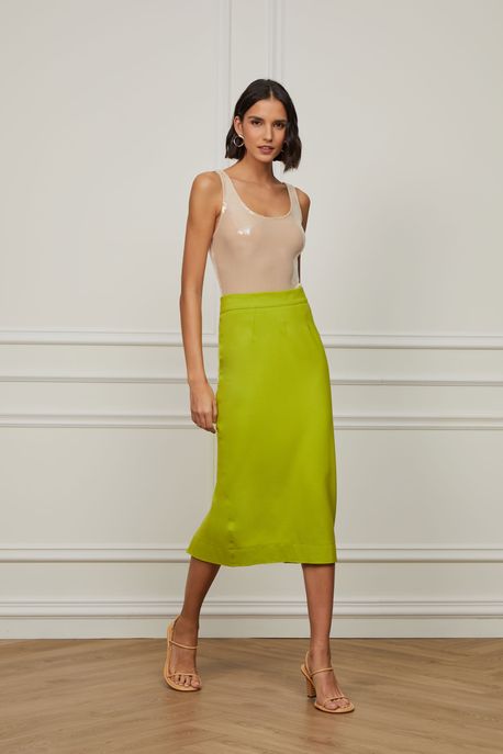 Body De Paetê Estilo Regata Bege Bege Palha - GG