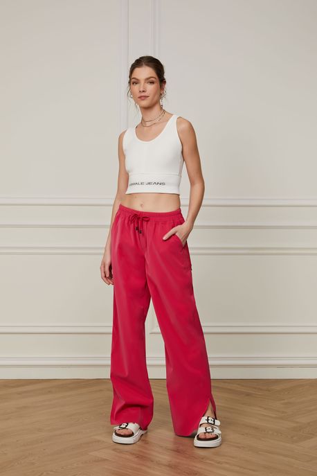 Legging Leather Peluciada Becky Marrom Petit Rosè