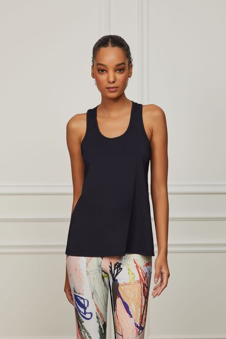 Regata Tank Preto - M