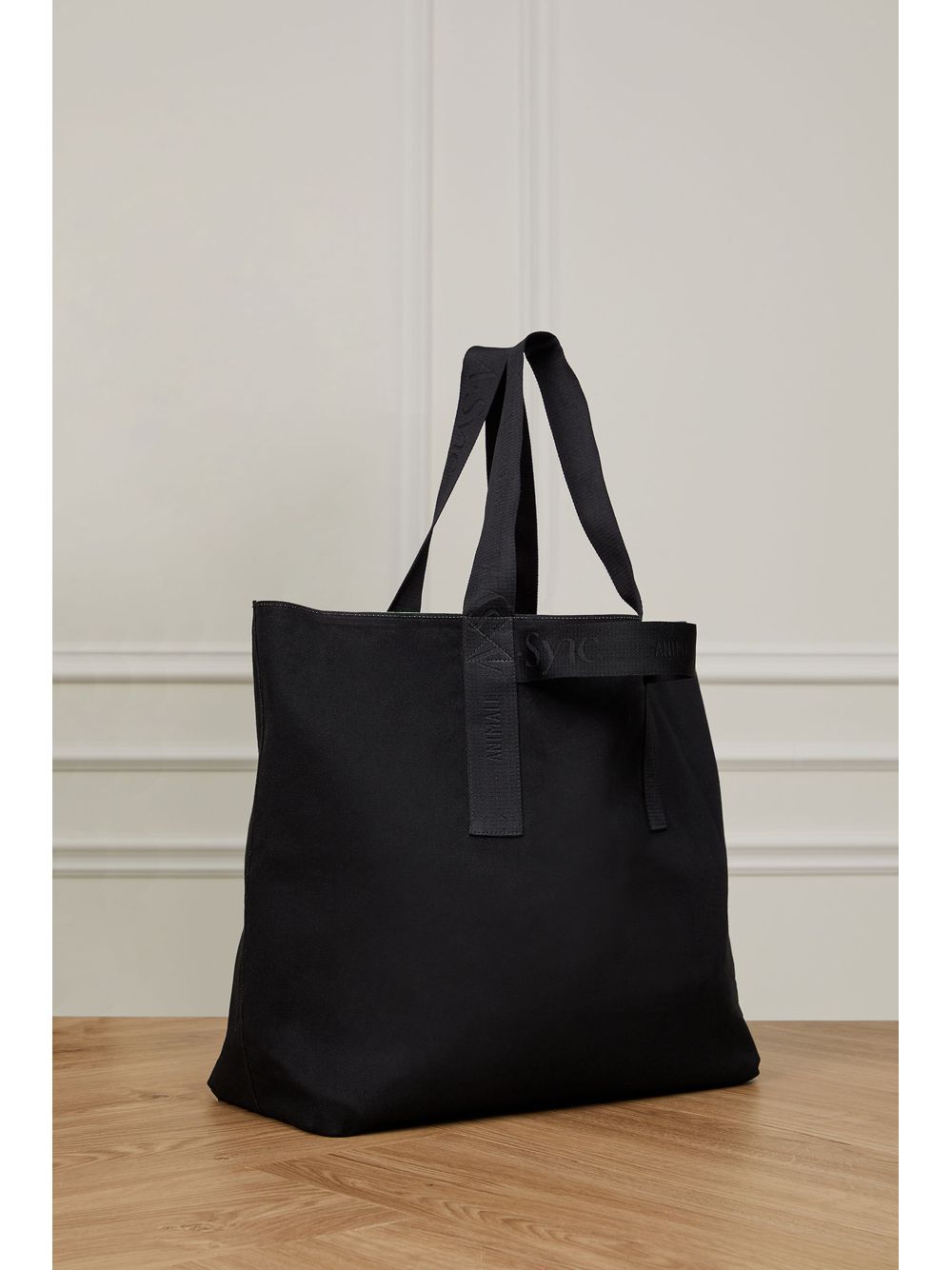 Animale — Bolsa Gym De Couro e Algodão Dupla-Face