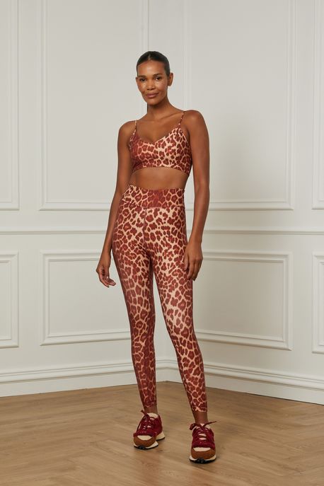 Leegging Basic Print Est Leopard Terroso - M
