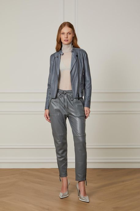 Blusa De Manga Longa Plissada Branca Branco - PP