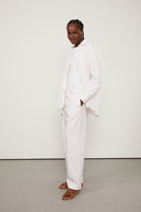 Calca Detalhe Cos Off White - 42