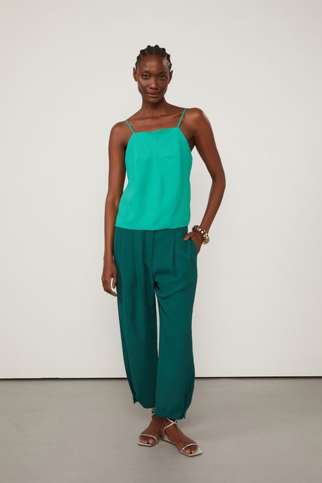 Regata De Crepe Verde Simply Verde Simply - 36