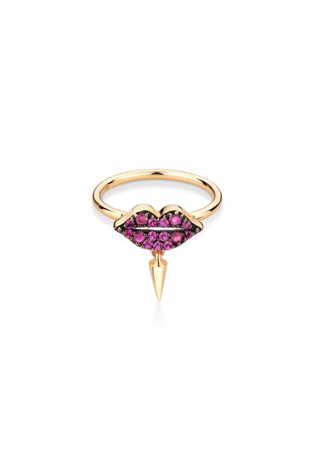 Anel Kiss Spike Oa C/ Rubi - 17
