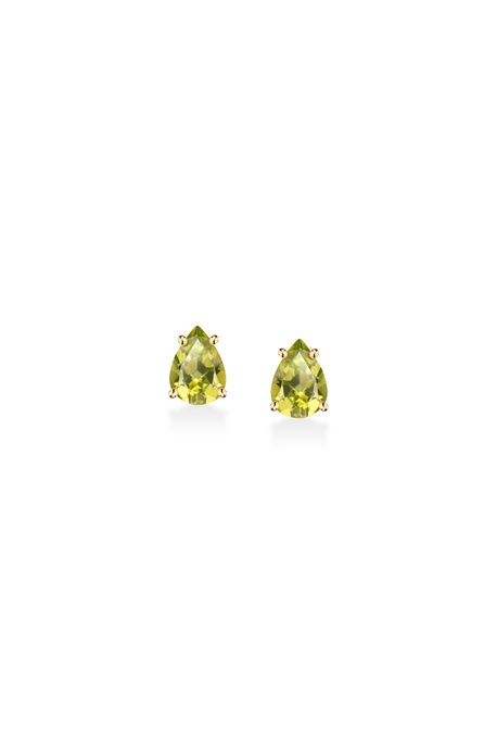 Brinco Unique Color Green Oa C/Peridoto - U