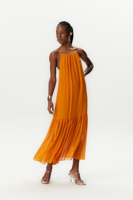 Vestido Talita Caramelo Deserto - 40