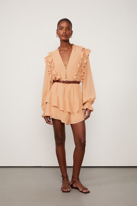 Bata Babados Bege Toast Bege Toast - 44