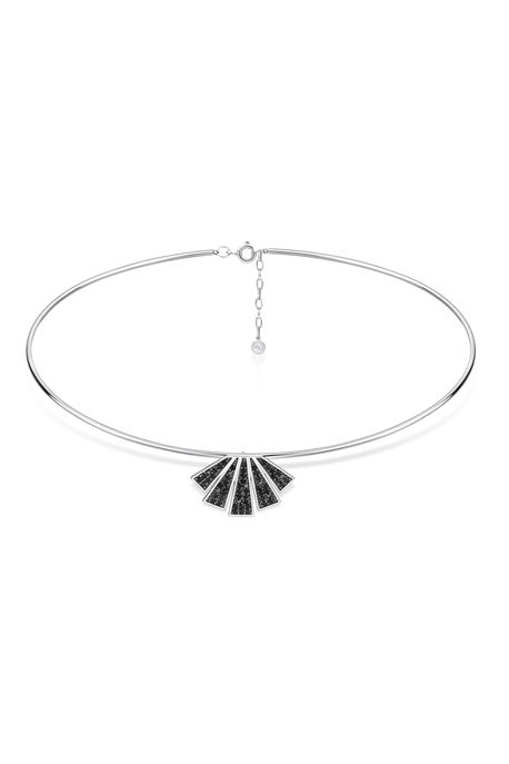 Choker Moonbeam Ob/ Diamante Black - U