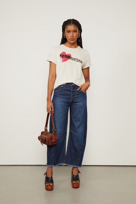 Calça Dark Jeans Haren Jeans Escuro - 42