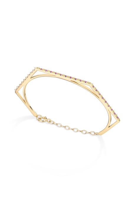 Bracelete Prism Red Oa C/Rubi - U