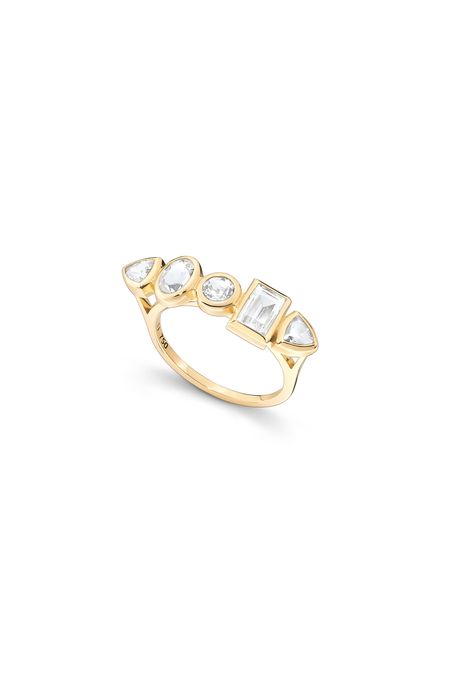 Anel Chiara Gemas Oa C/Topazio White - 17