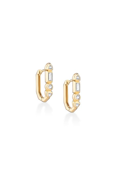 Argola Chiara Gemas Oa C/ Topazio White - U