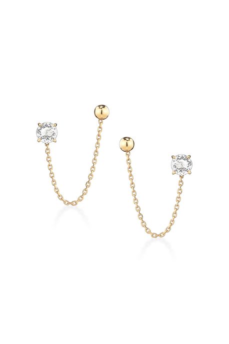 Brinco Soul White Oa C/ Topazio White - U