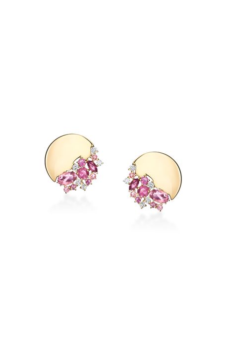 Brinco Flora Oa C/Rodo/Turma Rosa/Diam Ttlb - U