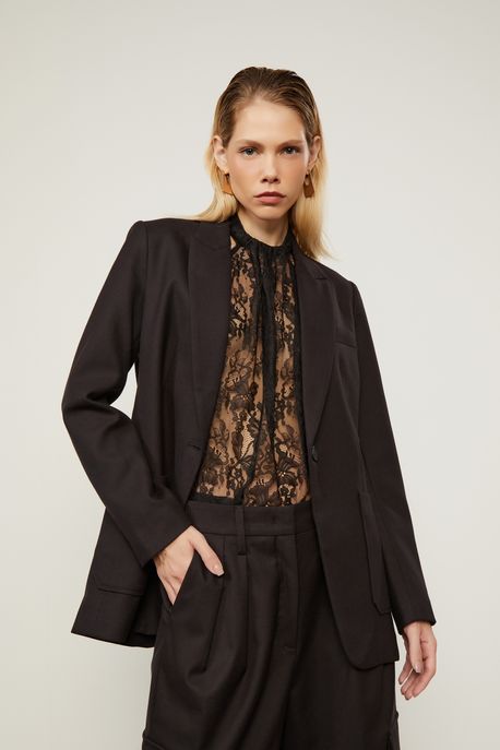 Blazer Tania Preto - 38