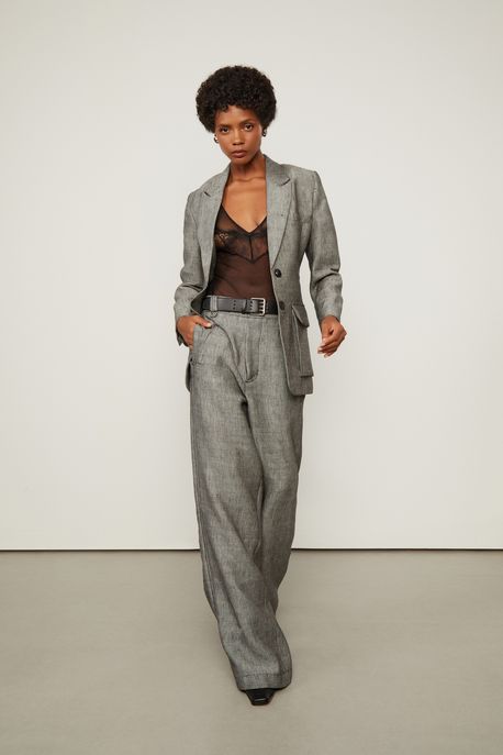 Calca Zoe Preto/Branco - 36