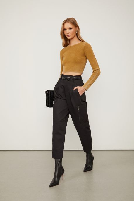 Calca Cargo Lea Preto - 36