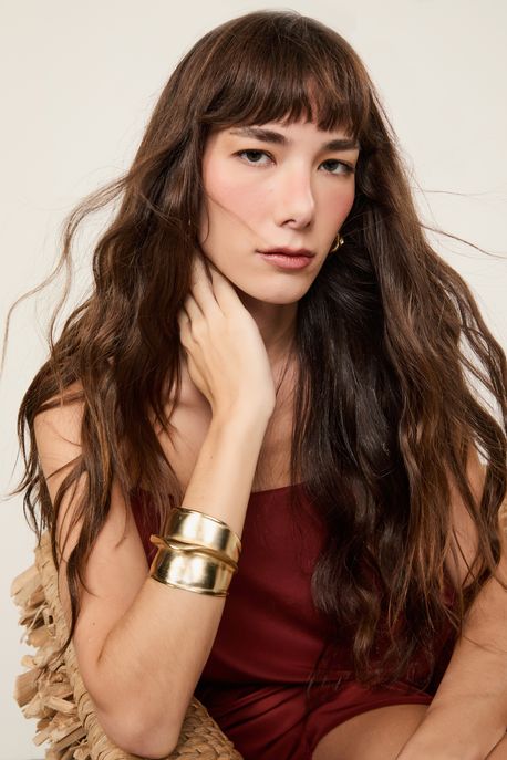 Bracelente Dourado Morg Ouro - U