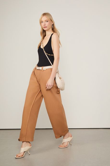 Body De Rib Com Decote Costas Nadador Preto - P