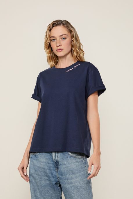 T-Shirt Malha Easy Breeze Coral Art - P