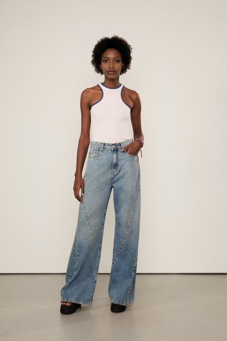 Regata De Malha Nadador Rosa Manha - P