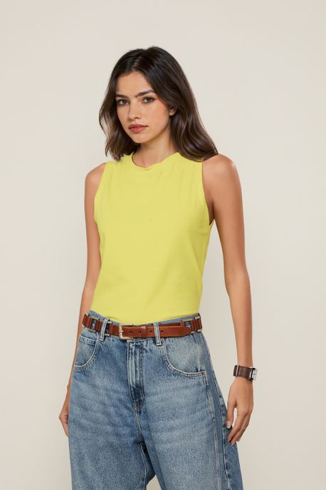 Regata Mc Recorte Central Lily Azul Onda - M