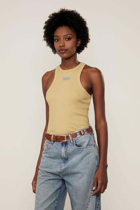 Regata Nadador Patch Beach Club Summer Verde Pale - M