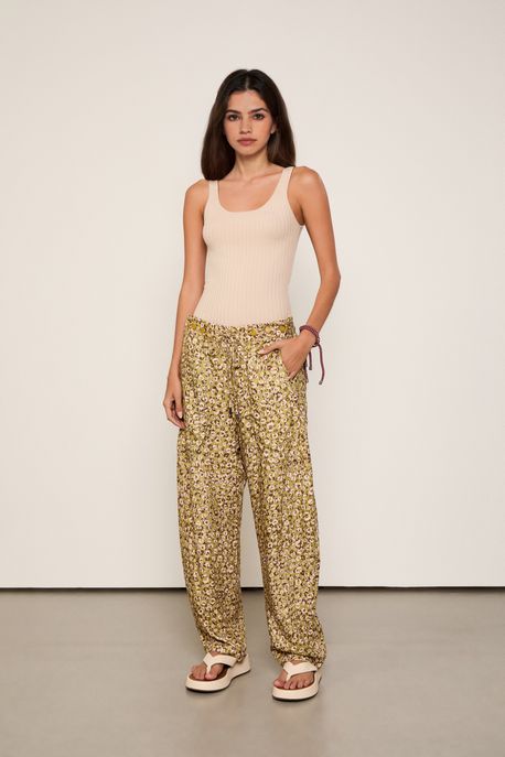Calça Est Onca Duo Oasis Est Onca Duo Oasis e Mink - M