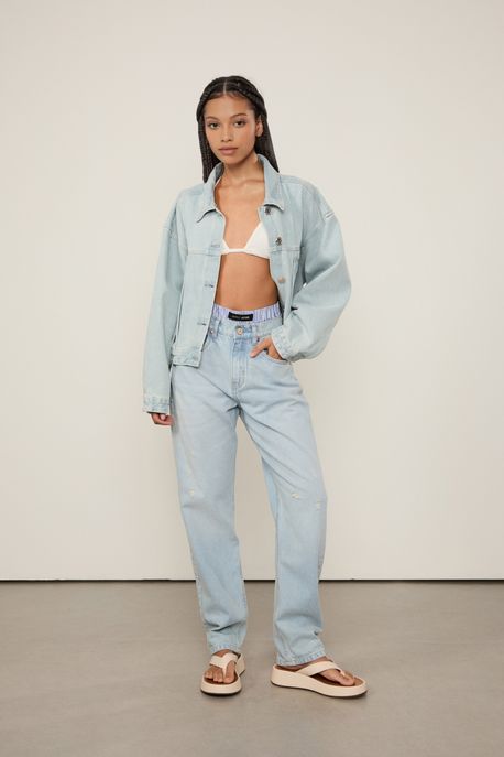 Calça Jeans Flashblack Claro Jeans Claro - 44