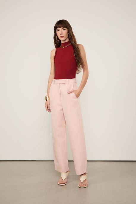 Calca Chevron Rosa Rosete - 40