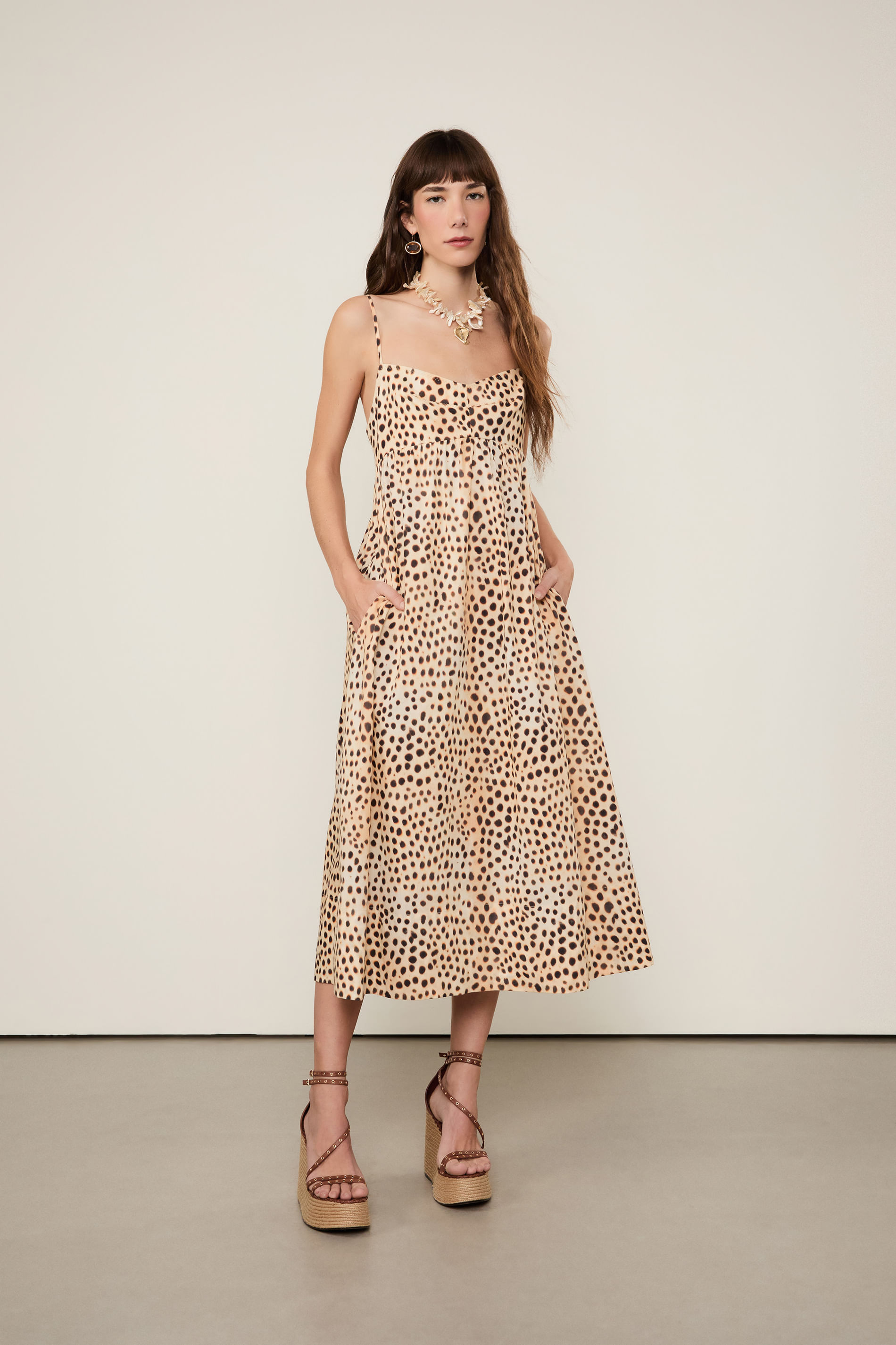 Vestido Est Onca Oasis