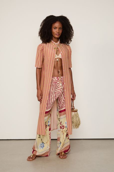 Chemise Seda Geo Paletine Trigo Est Geo Paletine Trigo - 34