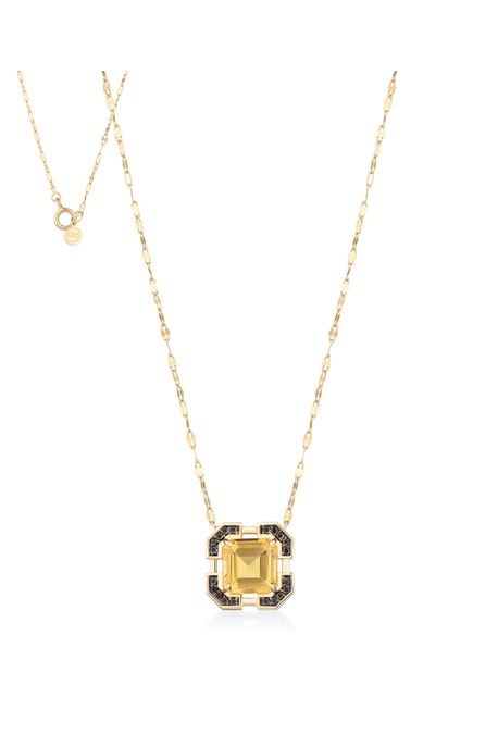 Colar Cais Ouro Amarelo - U