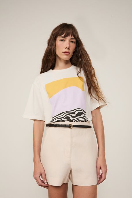 Cinto De Couro Fino Bold Preto - M