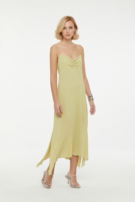 Slip Dress Colors Verde Matcha - 40