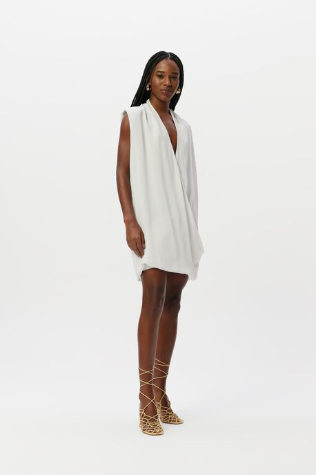 Vestido Balm Cinza Nimbus - 38