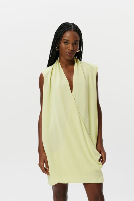 Vestido Balm Verde Cha - 42