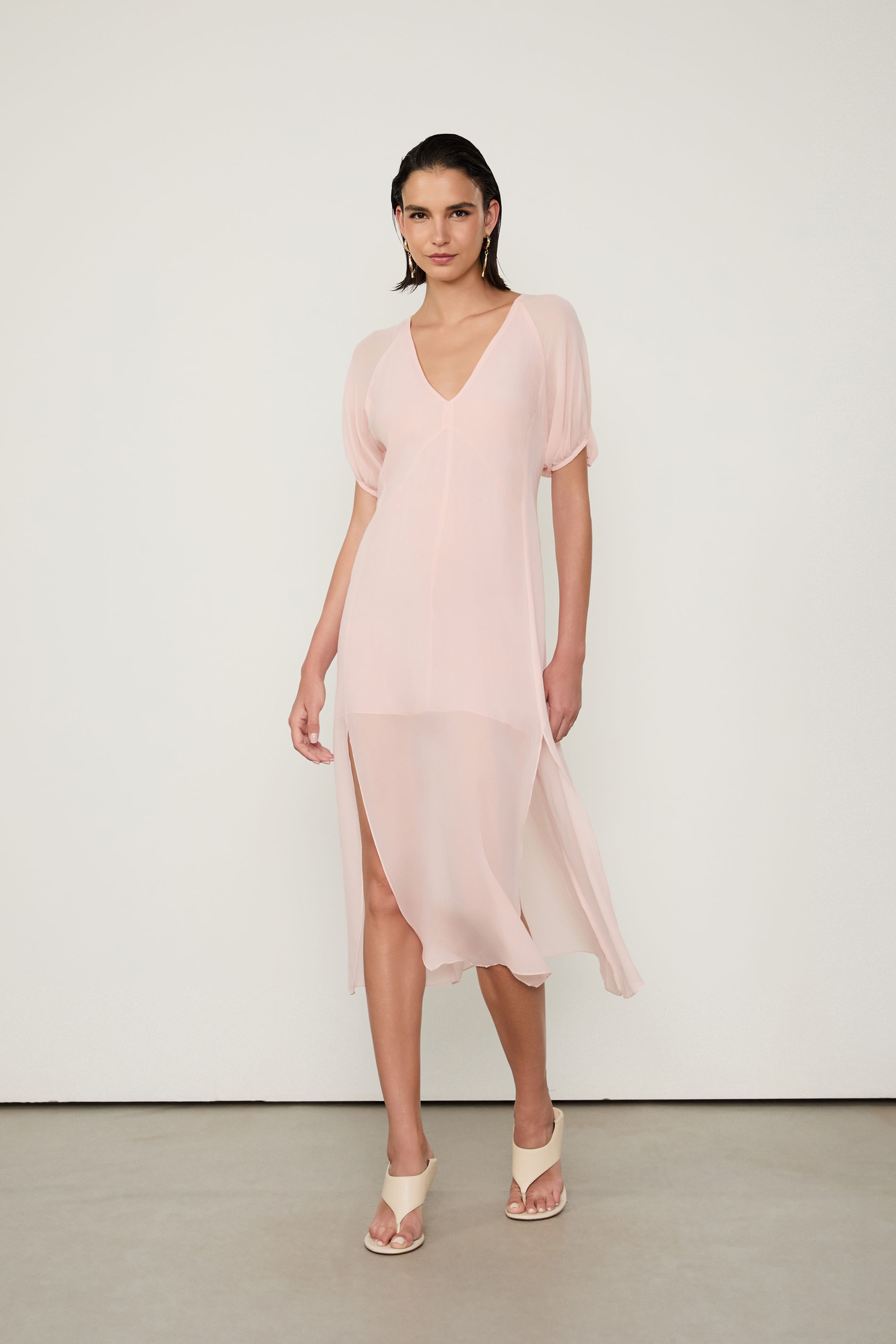 Vestido Clarinha Liso