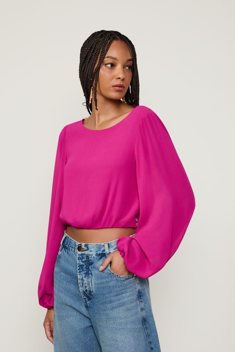 Top Decotado Fucsia Festival - 44